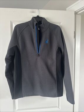 Men’s Spider quarter zip size M